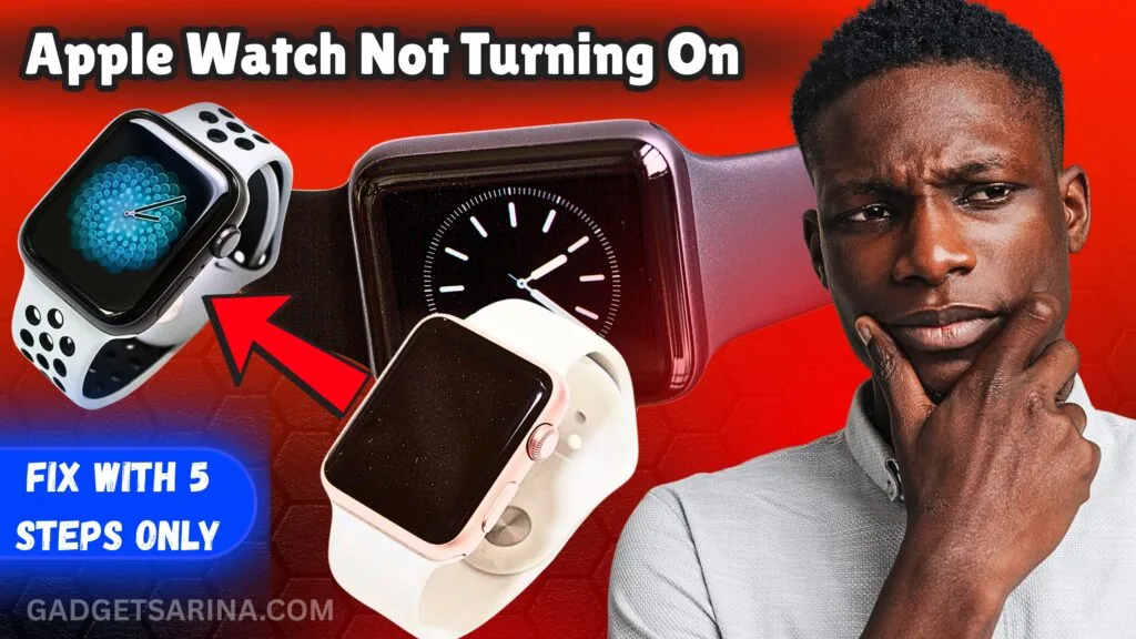 Apple Watch that won't turn on