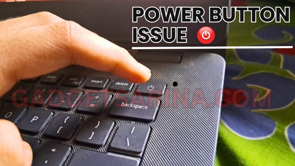 Power Button Issue