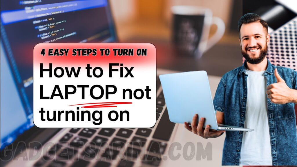 why is my laptop not turning on