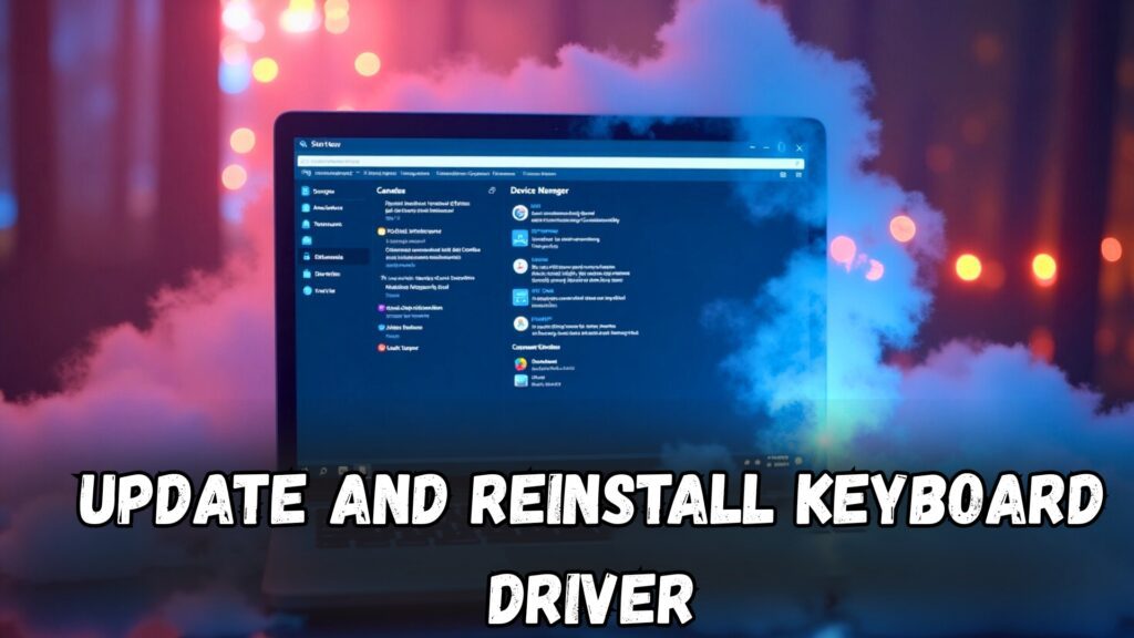 Update and Reinstall Keyboard Driver