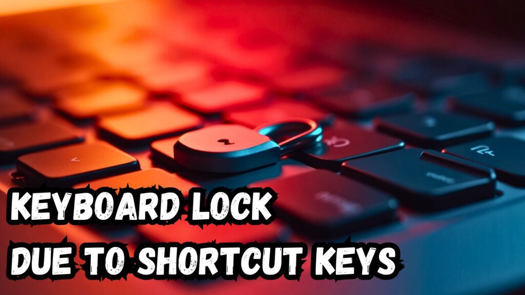 Keyboard Lock Due to Shortcut Keys
