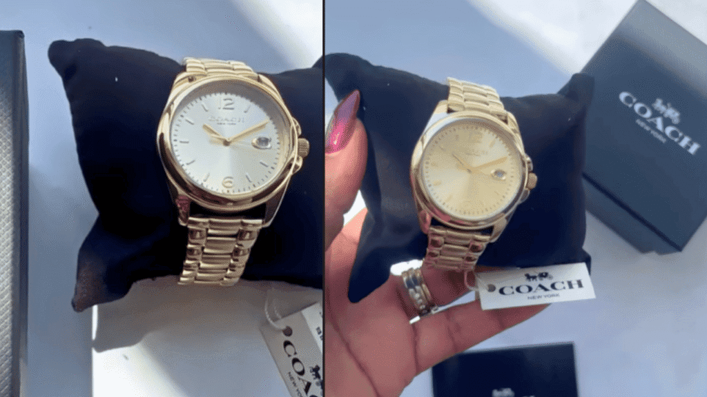 Coach Gold Bracelet Watches